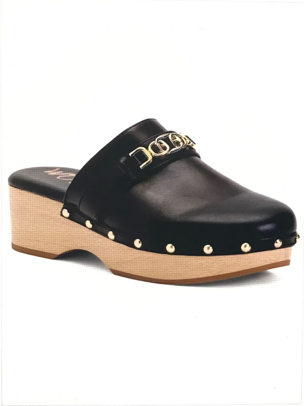 SAM EDELMAN Kaye Platform Clog Black Women’s Size 6